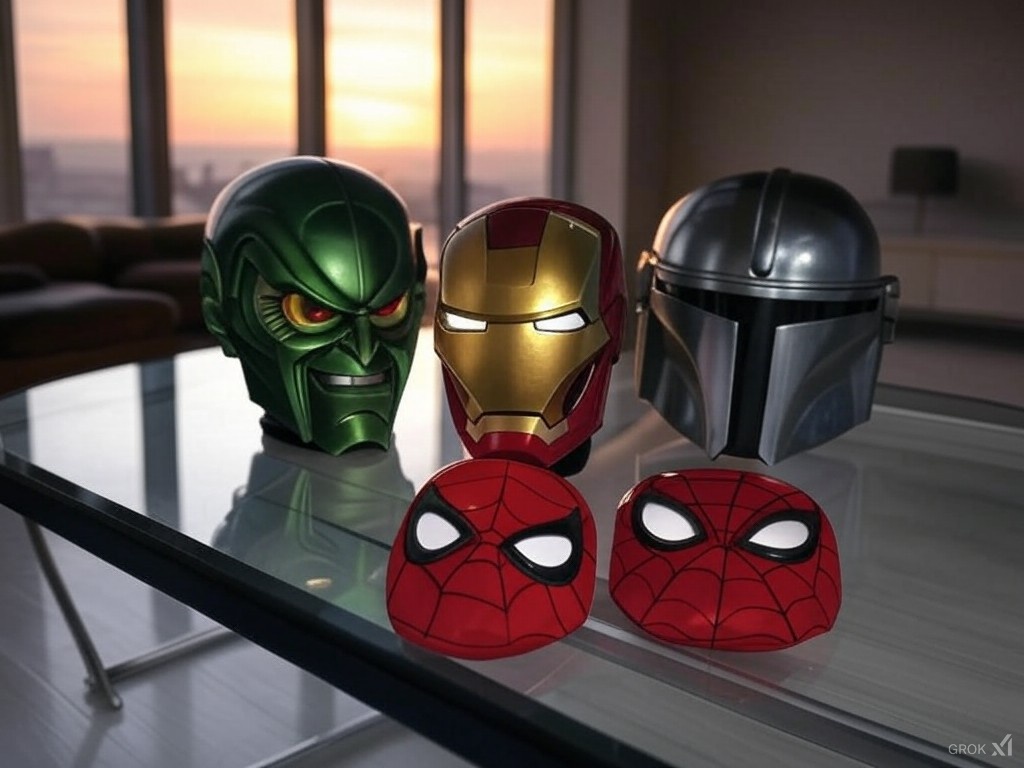 masques de super-héros (image réalisée avec IA) Salim Ejnaïni : la force de croire en l’impossible