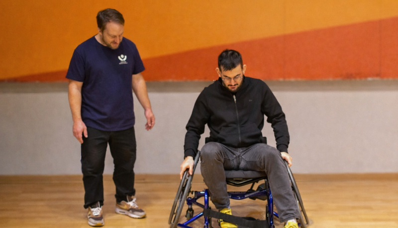 Sensibilisation au handicap, salle du Môle