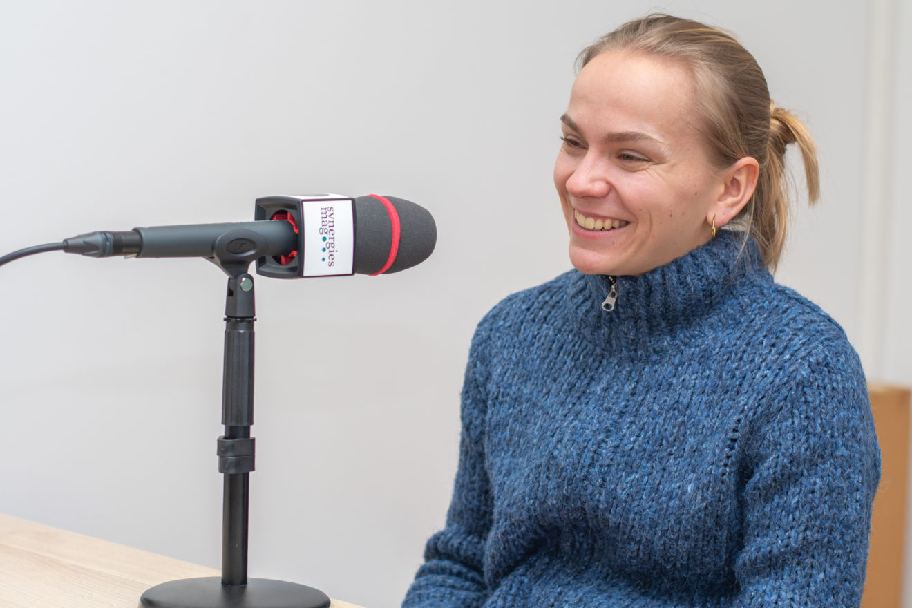 Zara Roth au micro de Synergies mag