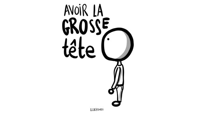 Avoir la grosse tête © Lio Keizer