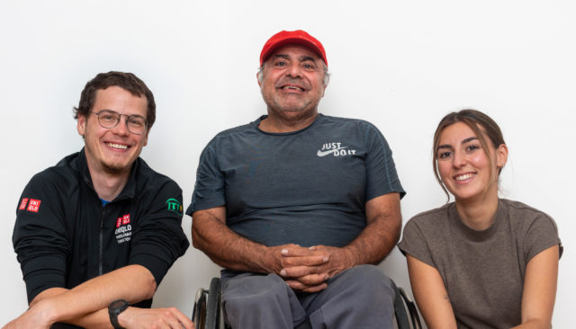 Michel, Ali et Lisa