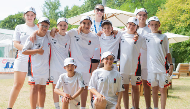 Serena et les ramasseurs de balles