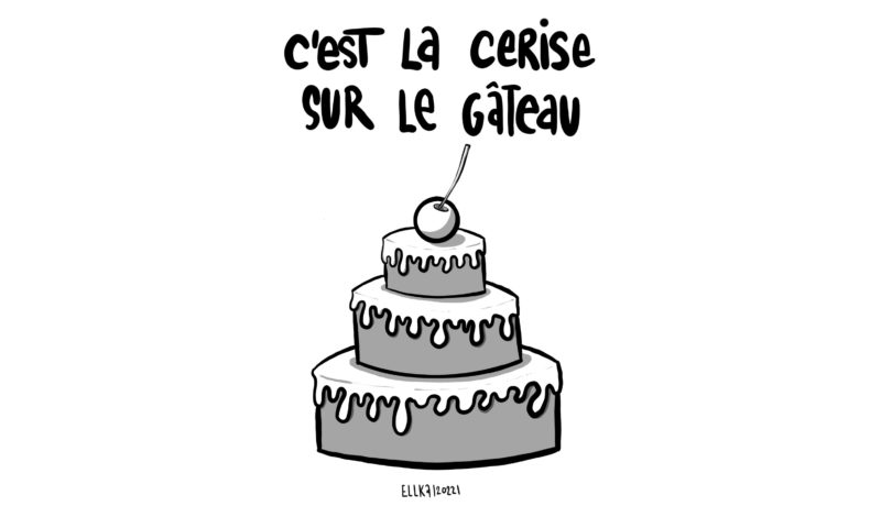 C'est la cerise sur le gâteau © Lio Keizer