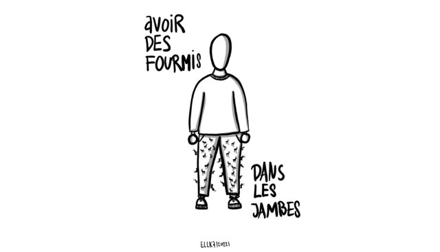 Avoir des fourmis dans les jambes © Lio Keizer